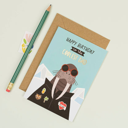 Coolest Dad birthday Card