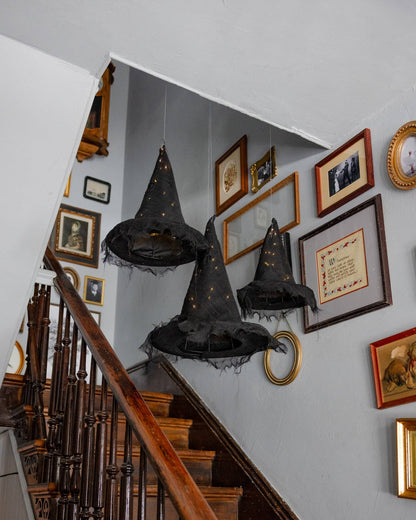 Light Up Witch Hat Set – Set of 3