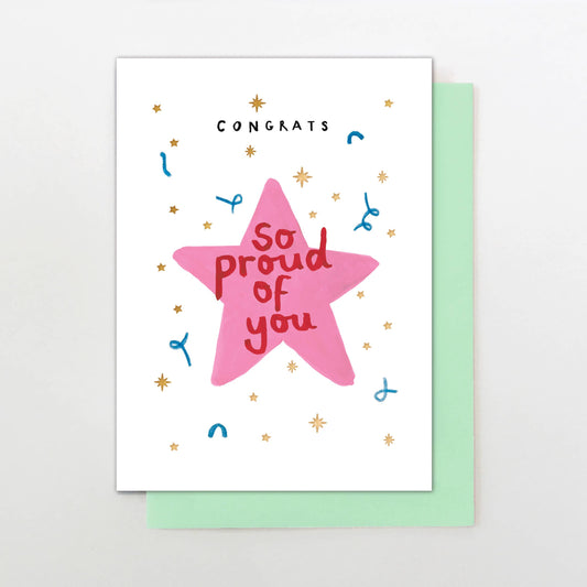 So Proud of You Card