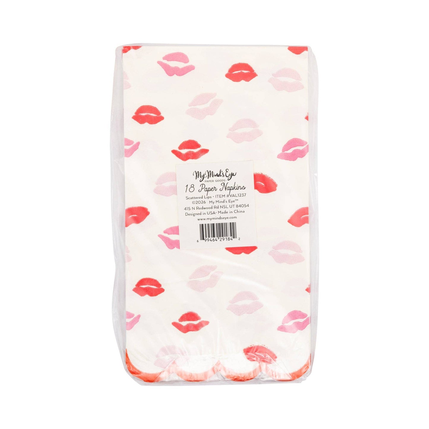Scattered Lips Dinner Napkin