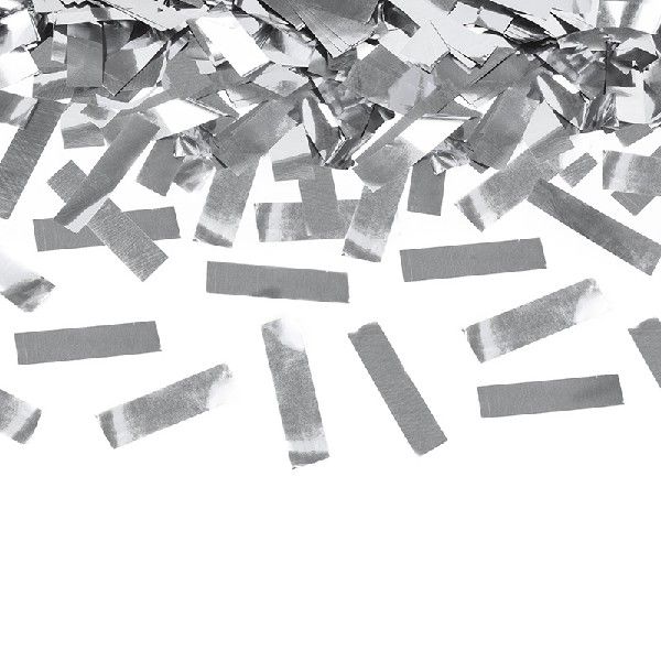 Silver Confetti Cannon