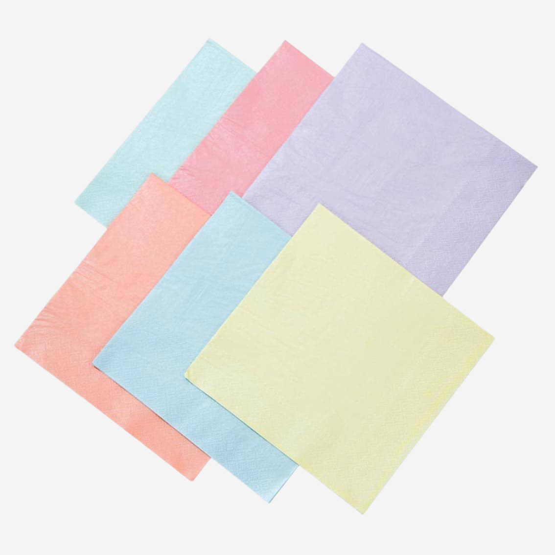 Pastel Paper Napkins