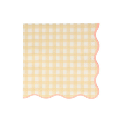 Gingham Large Napkins by Meri Meri