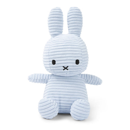 Miffy Corduroy ECO Ice Blue Plush Toy