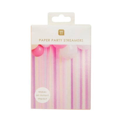 Purple and Pink Party Streamers Decorations