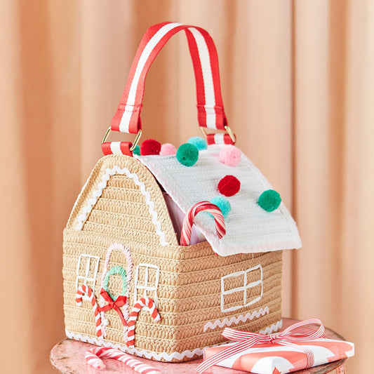 Gingerbread House Bag by Meri Meri