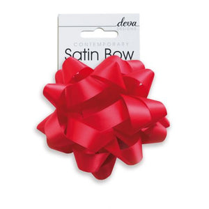 Red Scarlet Silk Bow