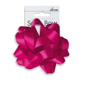 Fuchsia Silk Bow