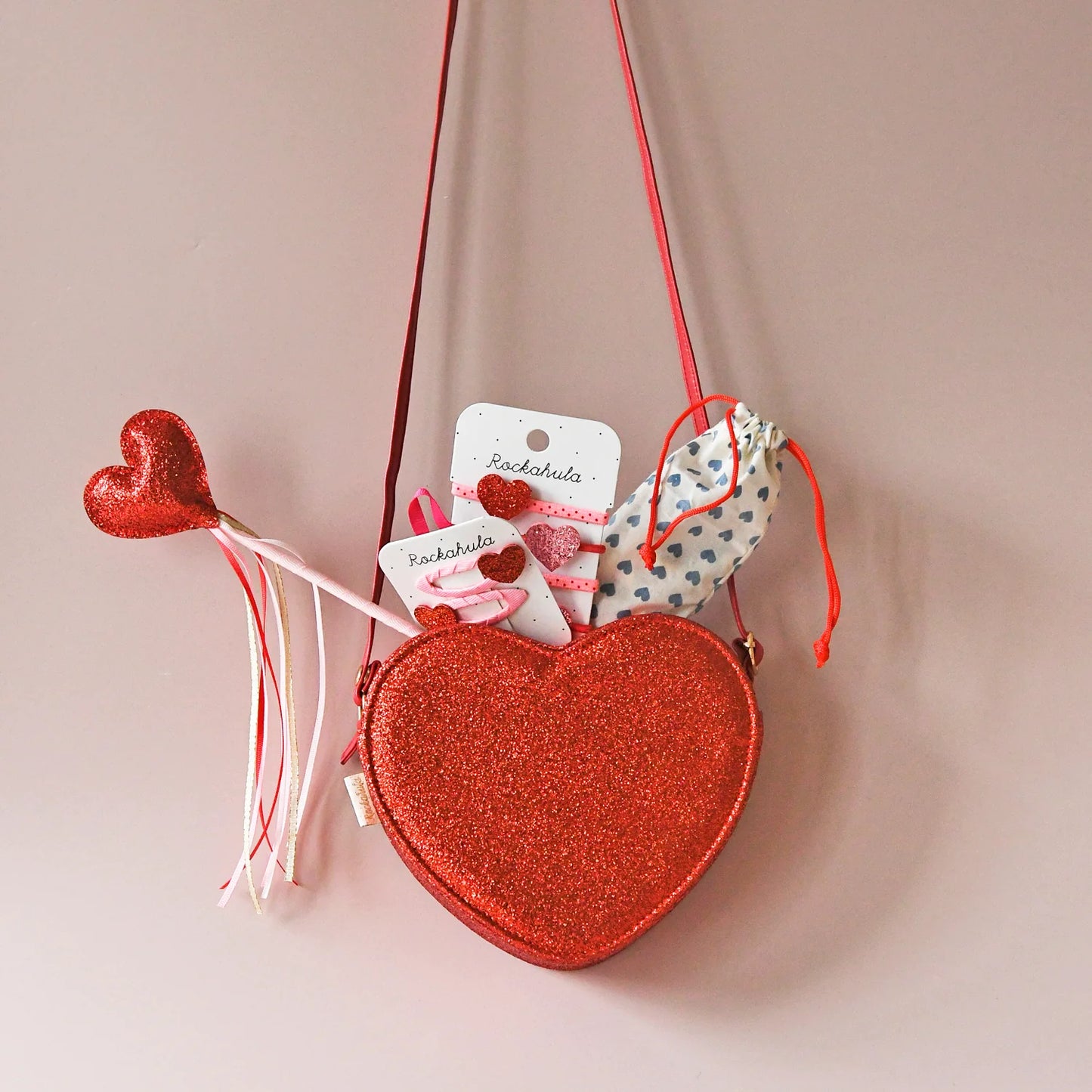 Love Heart Glitter Ponies by Rockahula