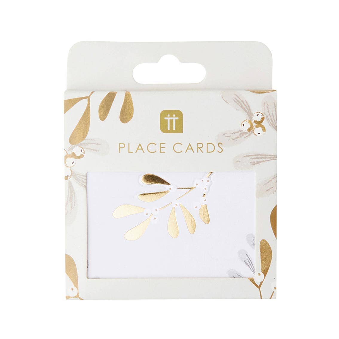Mistletoe Christmas Place Cards - 12 Pack