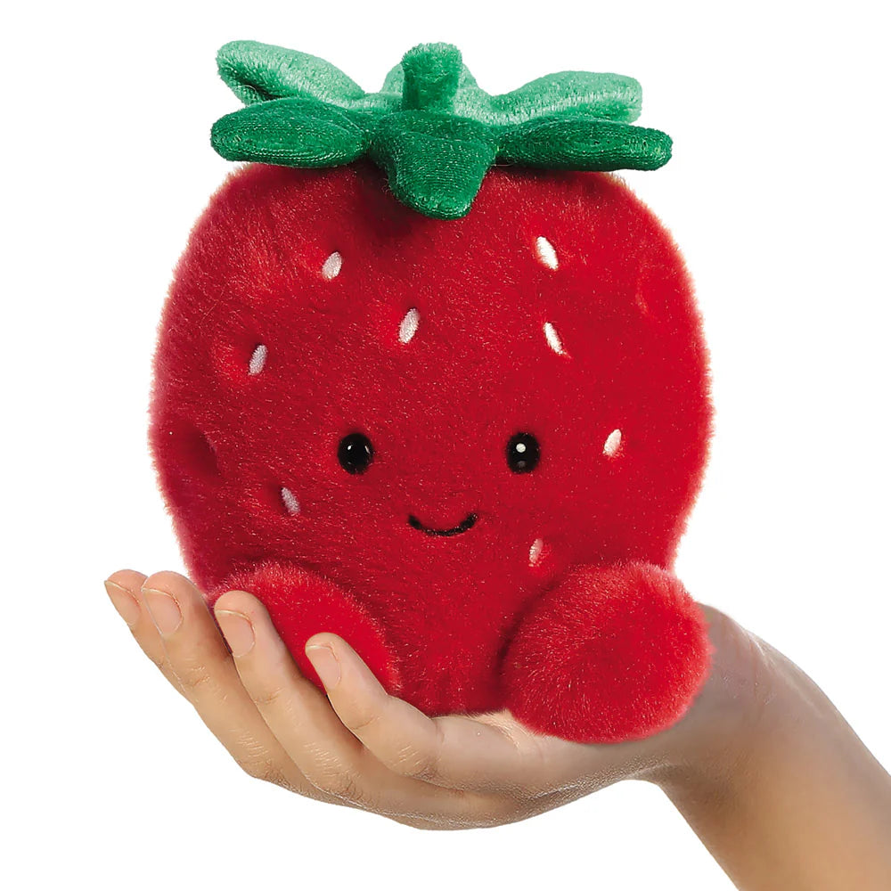 Palm Pals Juicy Strawberry Soft Toy 13cm