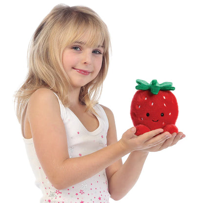 Palm Pals Juicy Strawberry Soft Toy 13cm