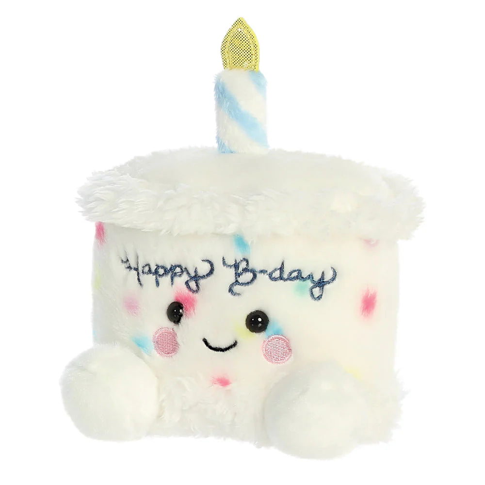 Palm Pals Happy B'Day Cake Soft Toy 13cm