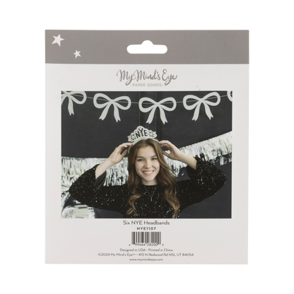 NYE Crown Headband - Pack of 6
