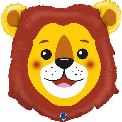 Lion Head Inflated Foil Balloon