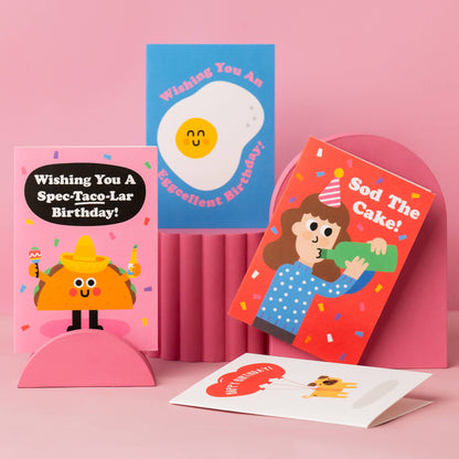 McBurger Birthday Card