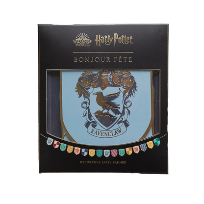 Harry Potter  House Pride Multicolour Decorative Hogwarts Banner