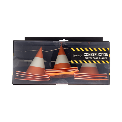 Construction Cone Banner