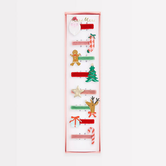 Jolly Christmas Hair Clips by Meri Meri
