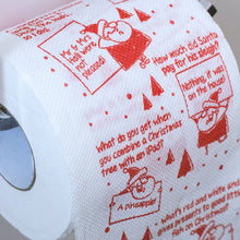 Christmas Jokes Toilet Roll