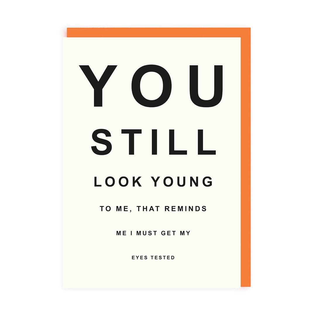 Get My Eyes Tested Greeting Card (7327)
