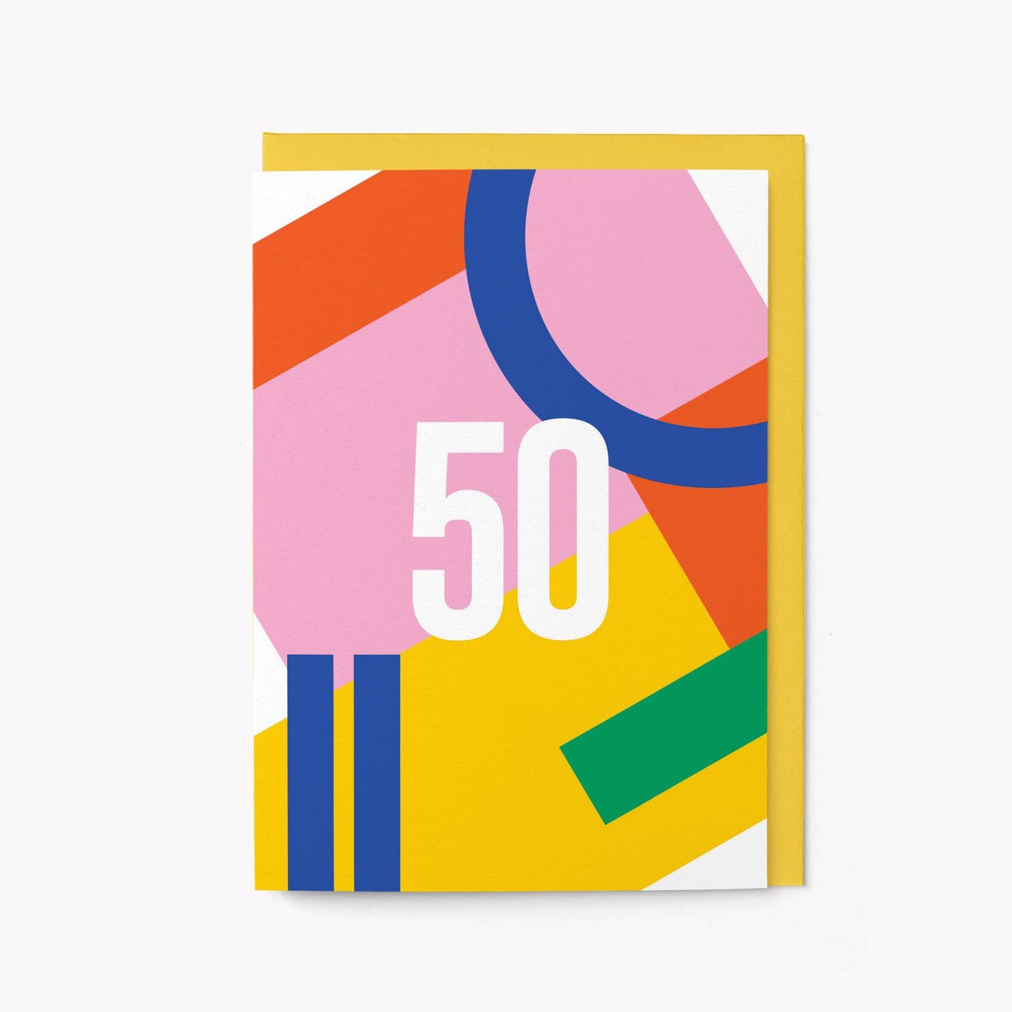 50th Birthday - Age Greeting Card