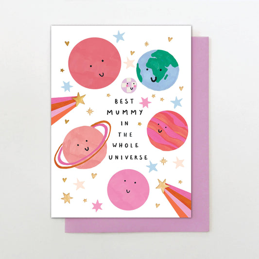 Best Mummy in the Whole Universe Card