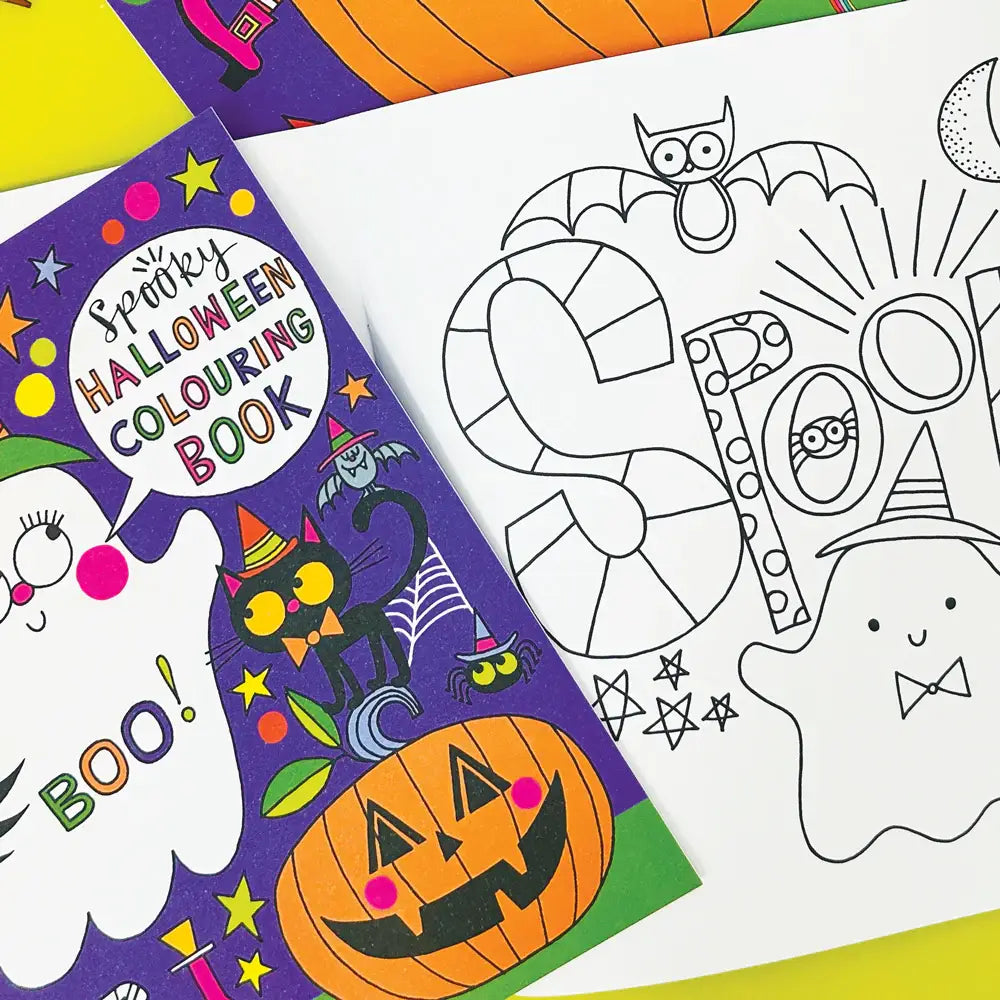 Children's Halloween Colouring Book
