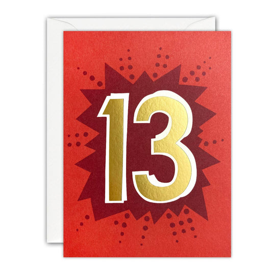 Age 13 Minnows Card