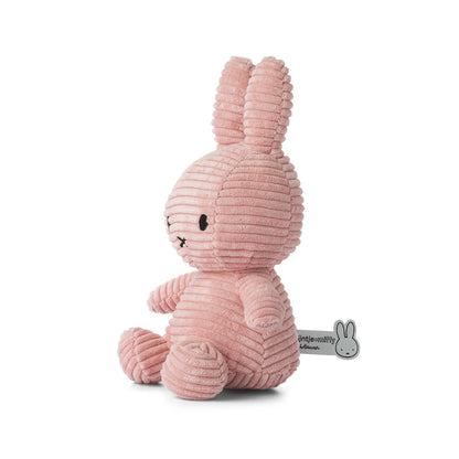 Miffy Corduroy ECO Pink Plush Toy