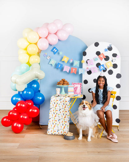 Dog Happy Birthday Banner