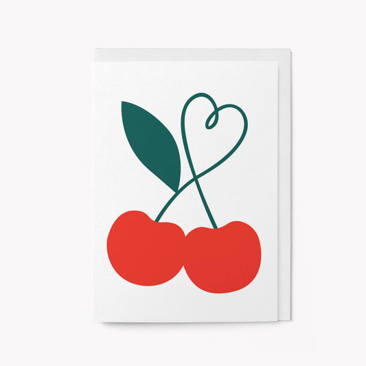 Cherry Love - Greeting Card