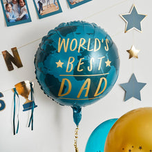 World's Best Dad Foil Balloon