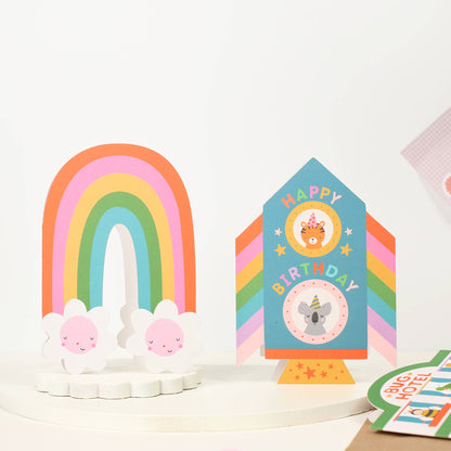 Rocket Birthday Card
