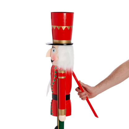 Giant Christmas Nutcracker Soldier Decoration - 120cm
