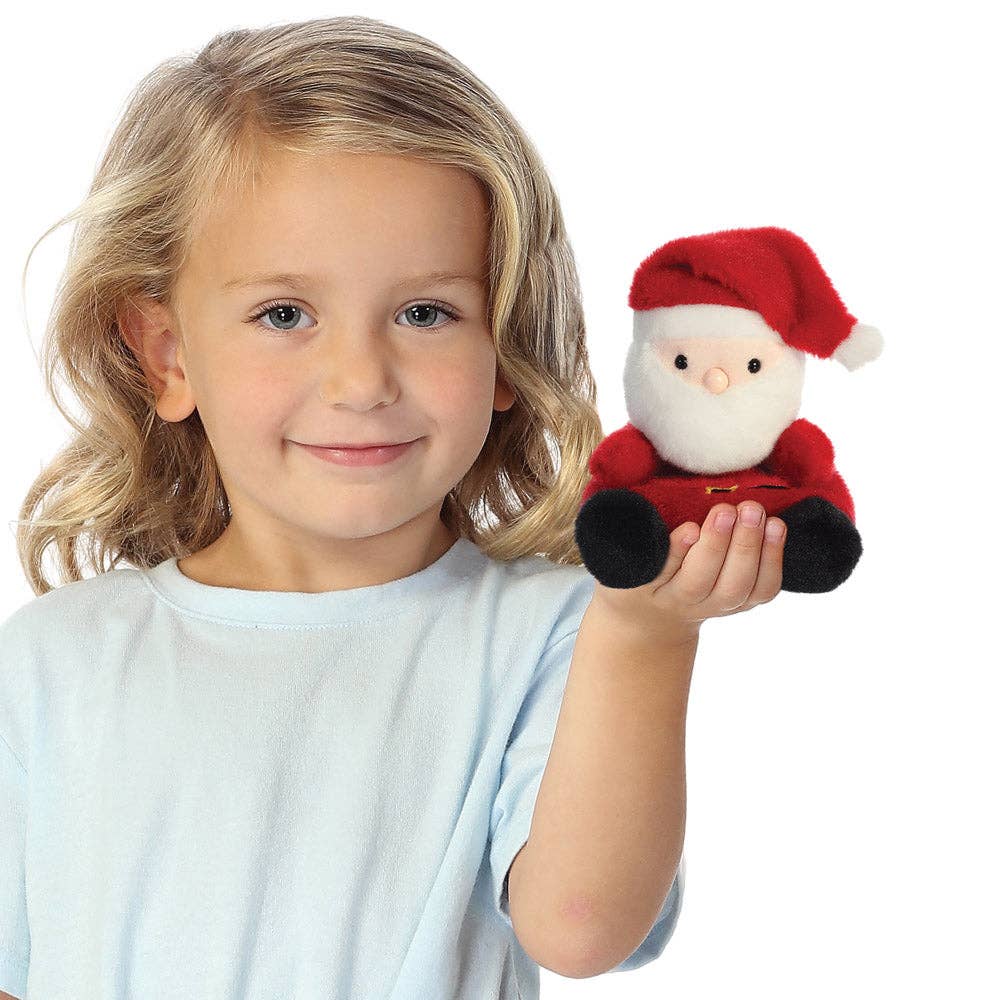 Palm Pals Santa Claus Soft Toy