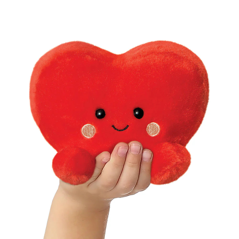 Palm Pals Amore Heart Soft Toy 13cm