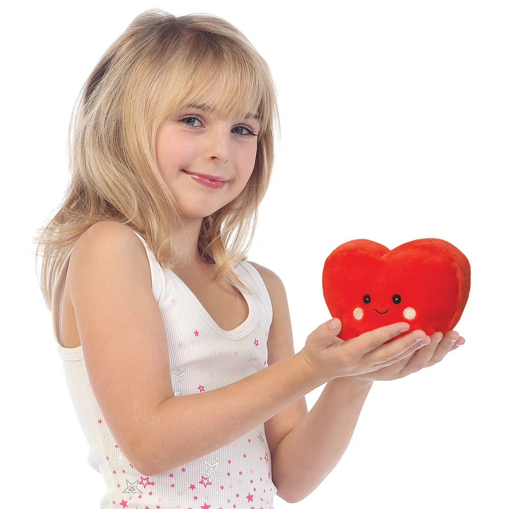Palm Pals Amore Heart Soft Toy 13cm