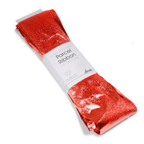 Metallic Red Parcel Ribbon