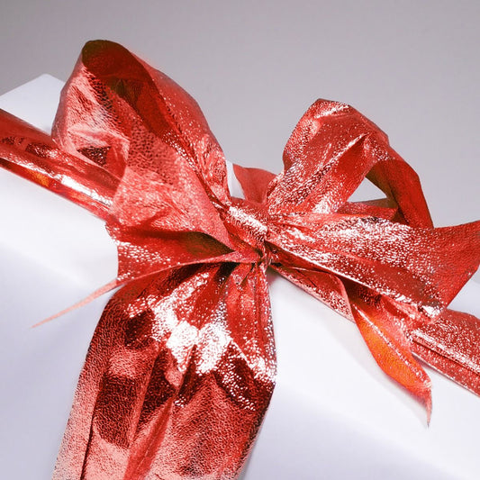 Metallic Red Parcel Ribbon