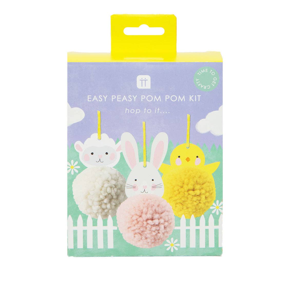DIY Pom Pom Easter Decorations | 6 Pack | Easter Decor |