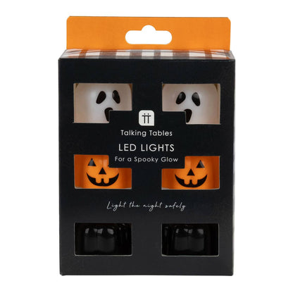 Flameless LED Halloween Tealight Candle - 6 Pack