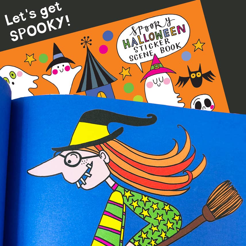 Sticker Scene Activity Books - Halloween