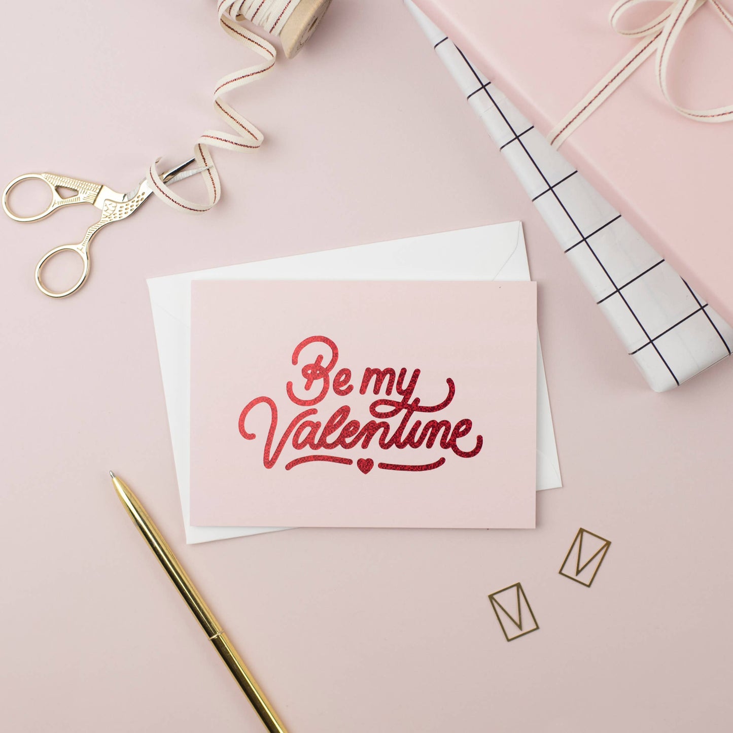 Be My Valentine Greeting Card