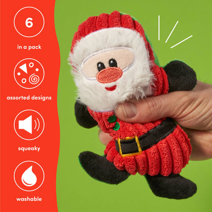 Assorted Festive Dog Toys