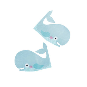 Whale Paper Napkin 16 Pack