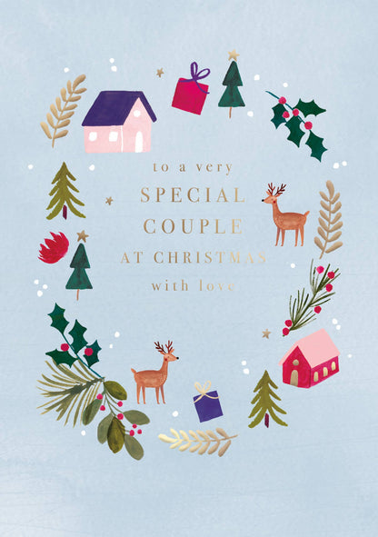 Pixie Special Couple Christmas Card