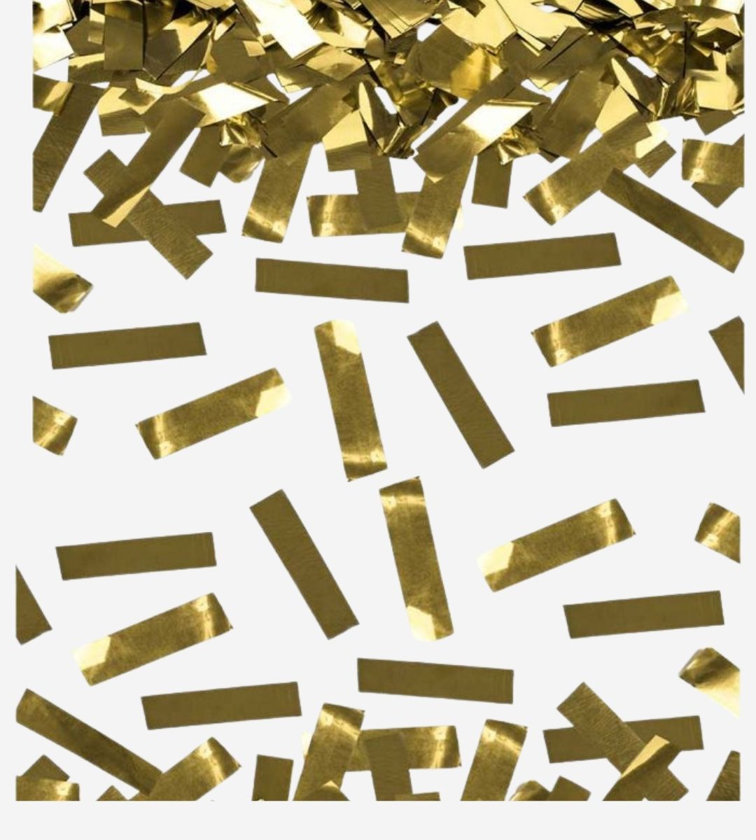 80cm Confetti Cannon With Gold Streamers