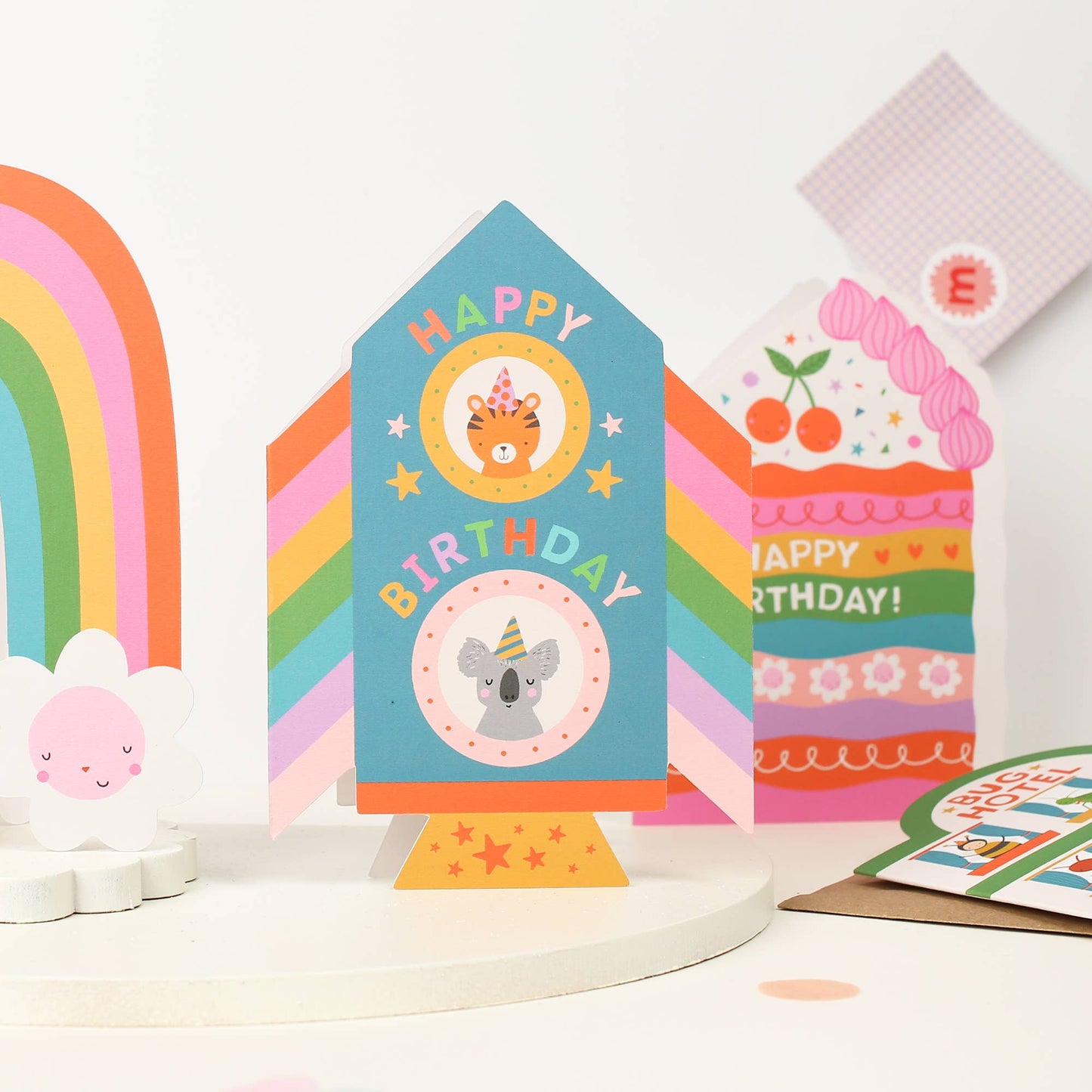 Rocket Birthday Card
