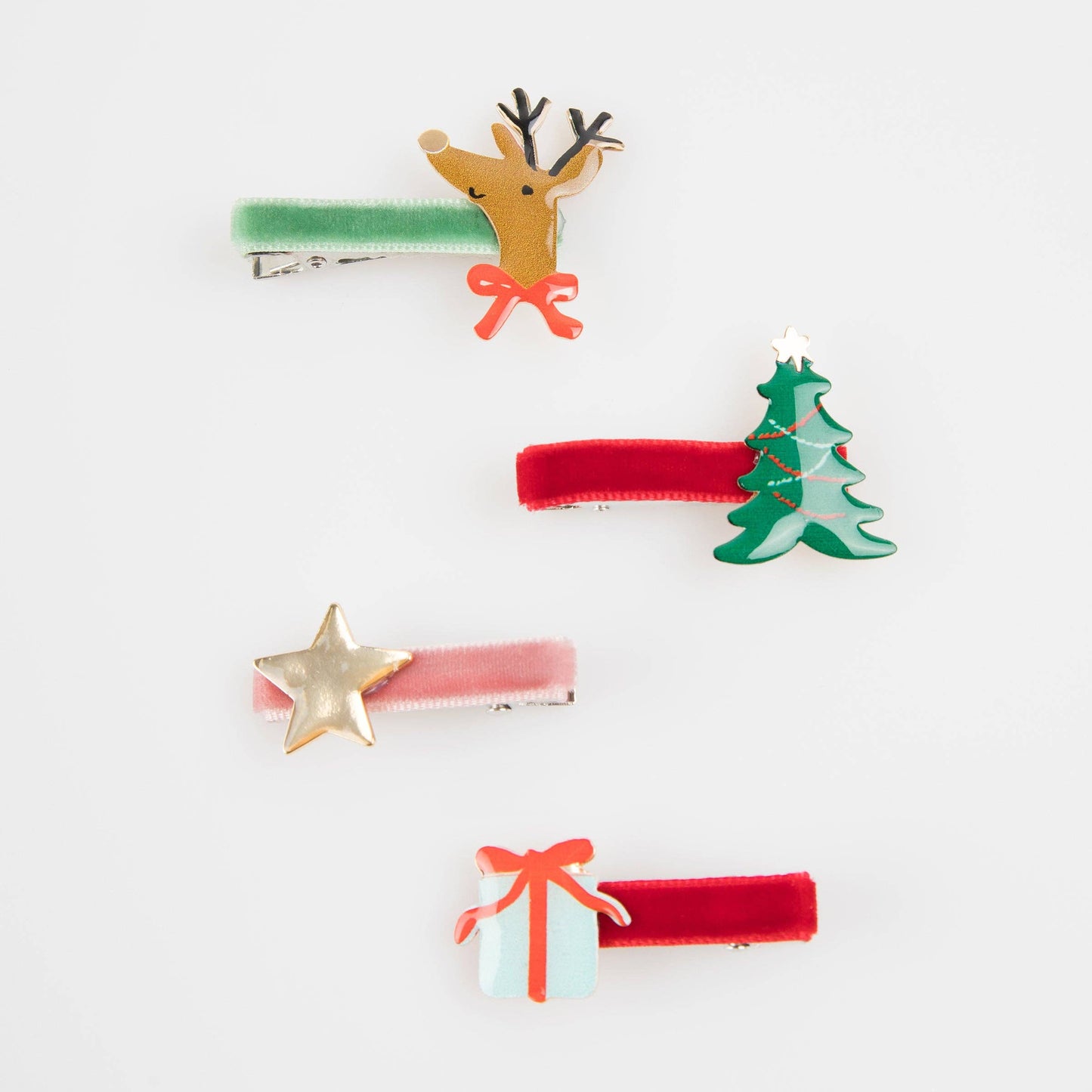 Jolly Christmas Hair Clips by Meri Meri